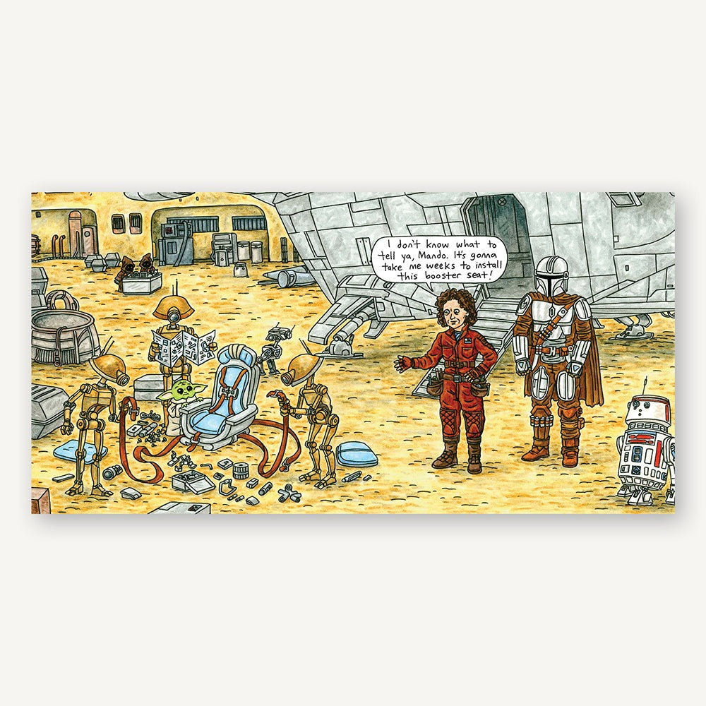 Star Wars The Mandalorian and Child