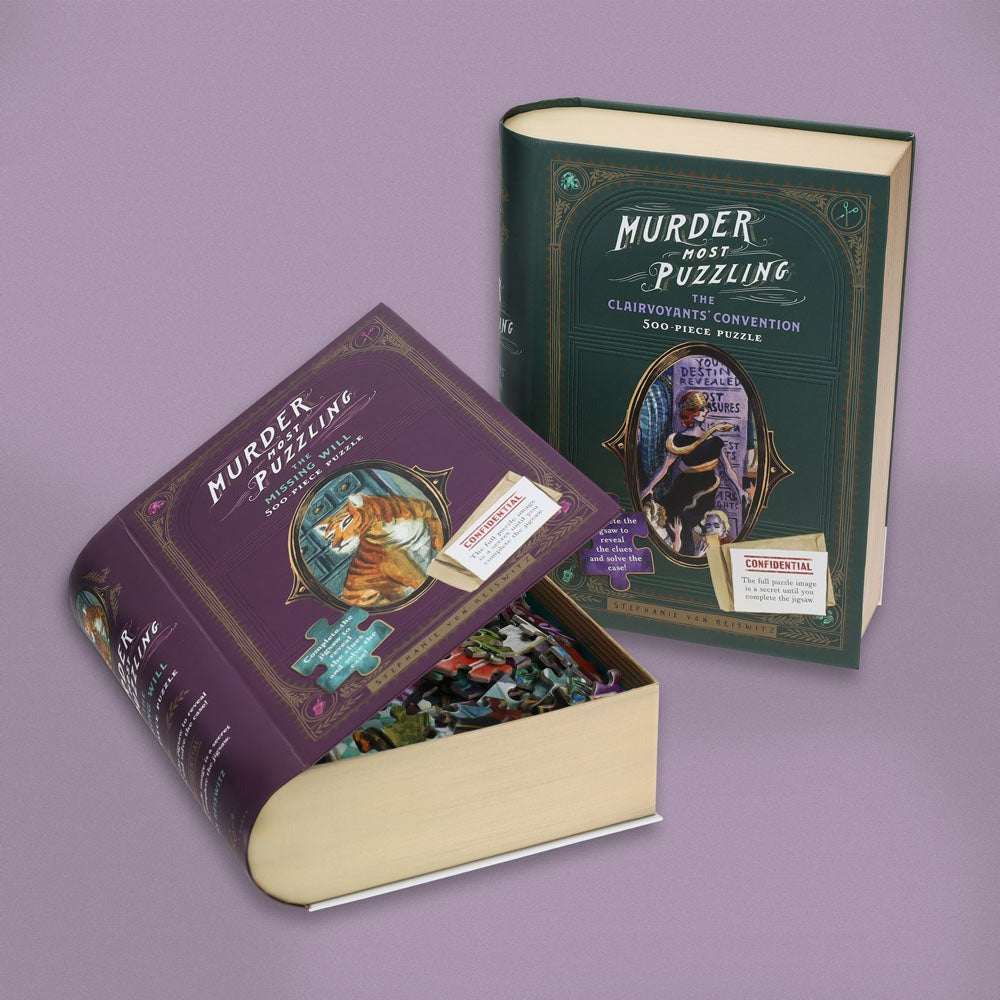 Murder Most Puzzling: The Clairvoyants' Convention 500-Piece Puz,