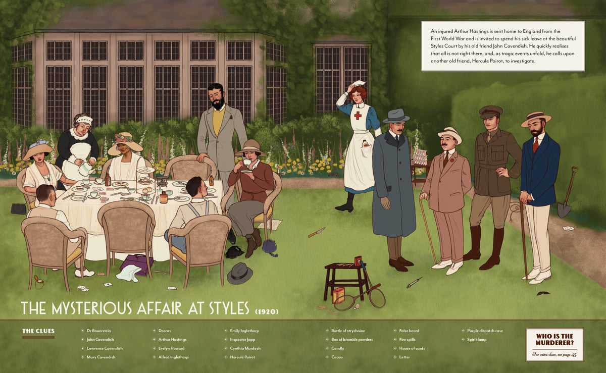 Agatha Christie Seek-and-Find