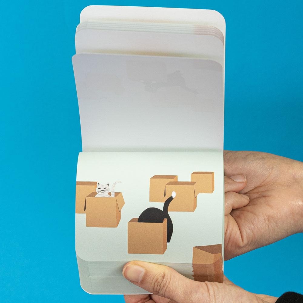 Flipbook Notepad: Find Your Happy Place