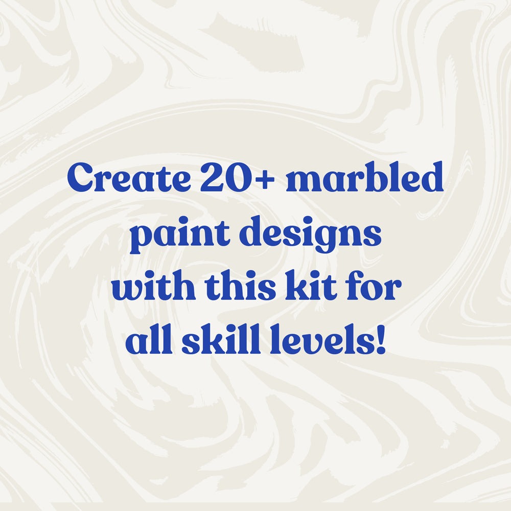 Mindful Crafts: Meditative Marbling Kit