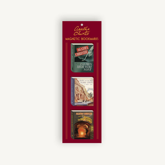 Agatha Christie Magnetic Bookmarks