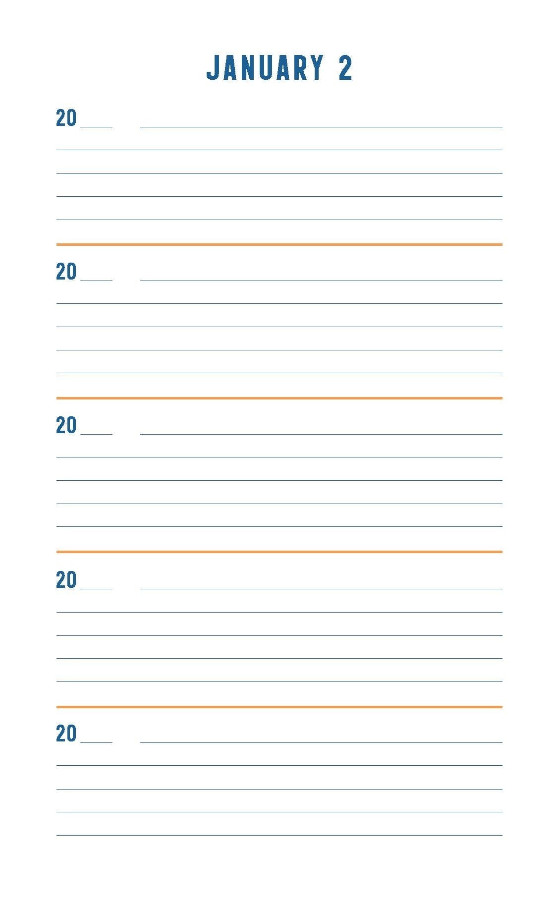 Pendleton One Line a Day