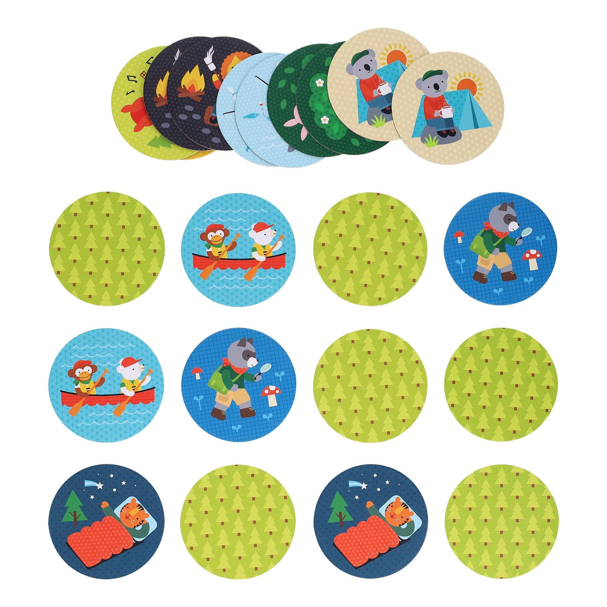 Little Campers Matching Game