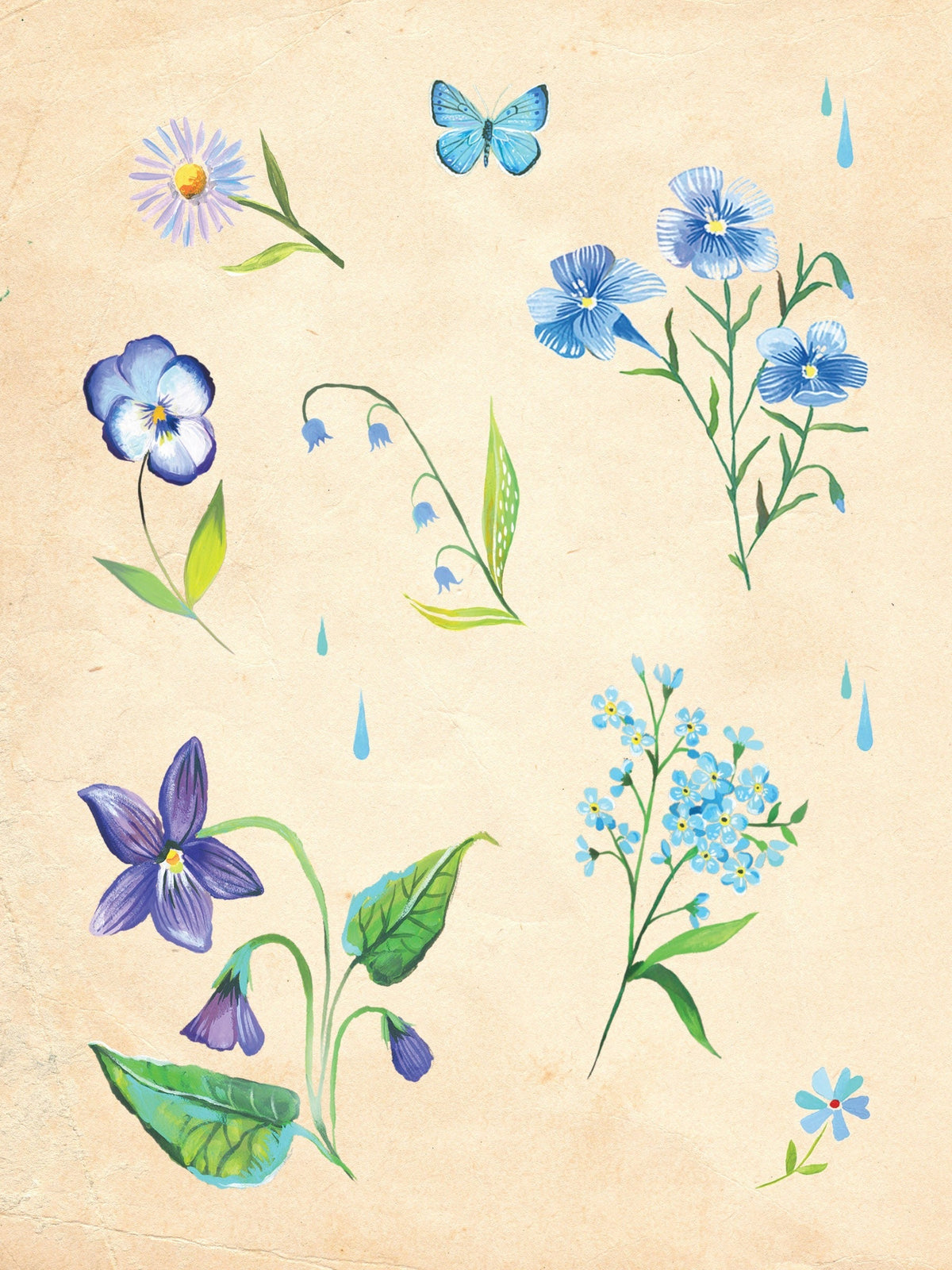 Wildflower Picnic Sticker Book