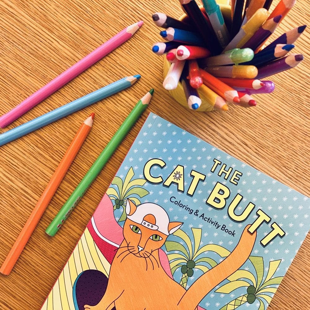The Cat Butt Coloring and Activity Book