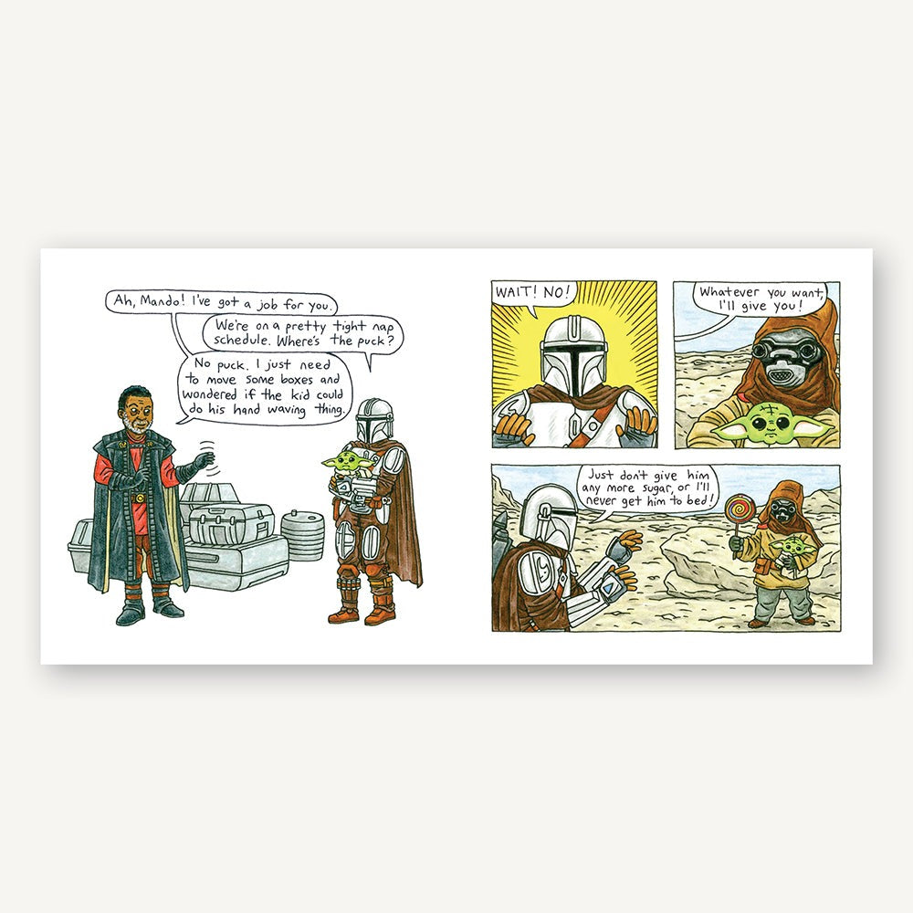 Star Wars The Mandalorian and Child