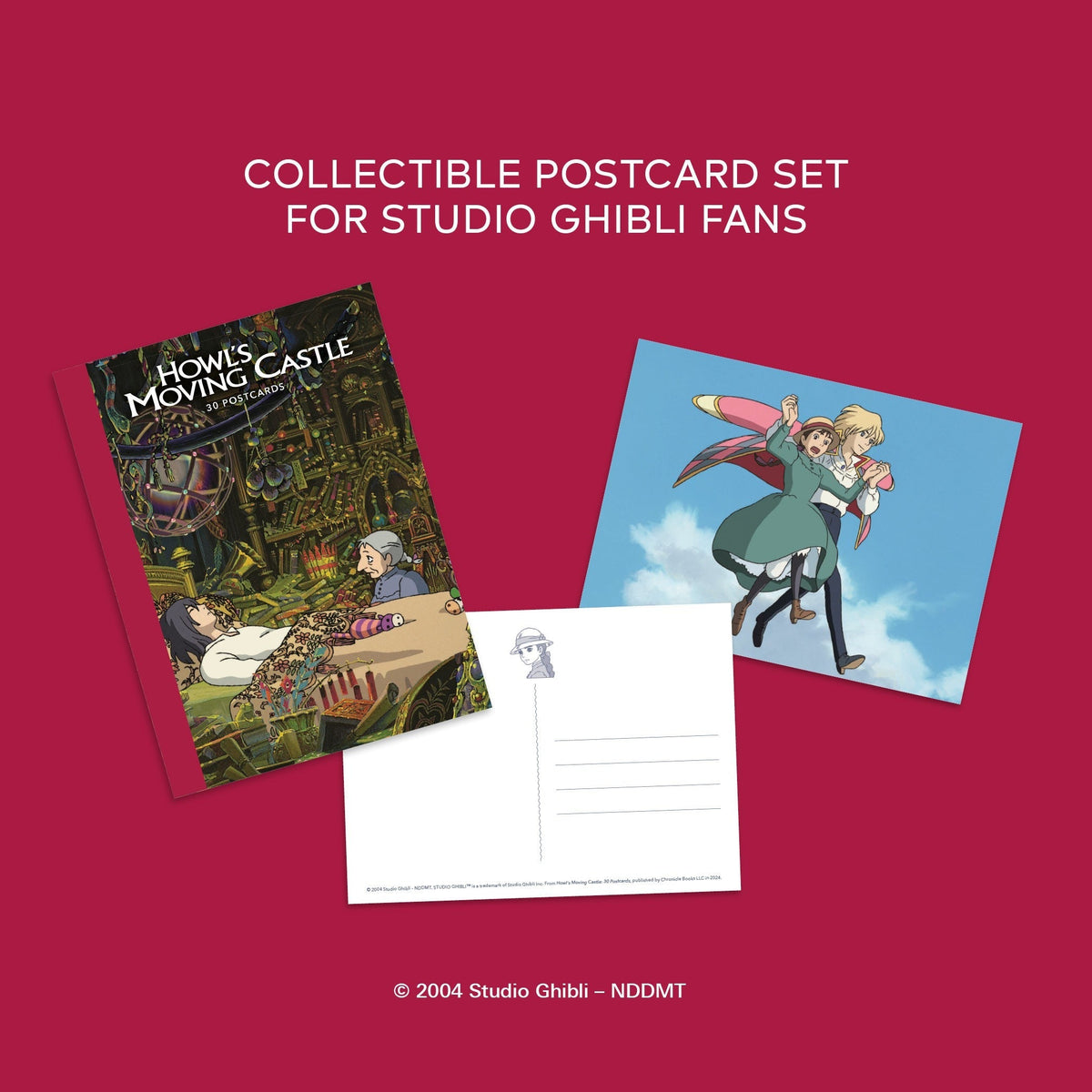 Studio Ghibli Howl's Moving Castle: 30 Postcards