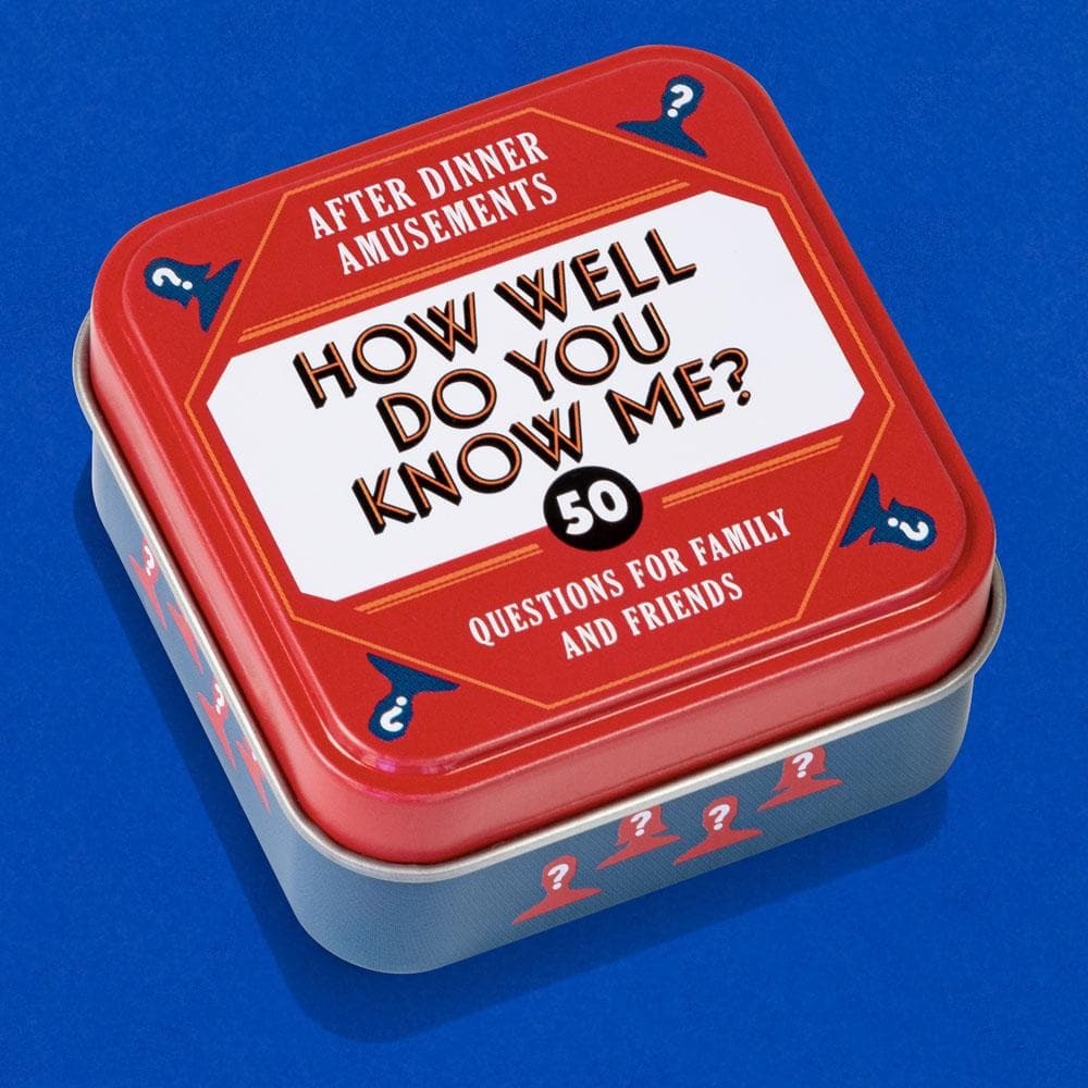 After Dinner Amusements: How Well Do You Know Me?